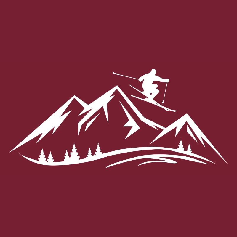 Skiing Skiing Mountains