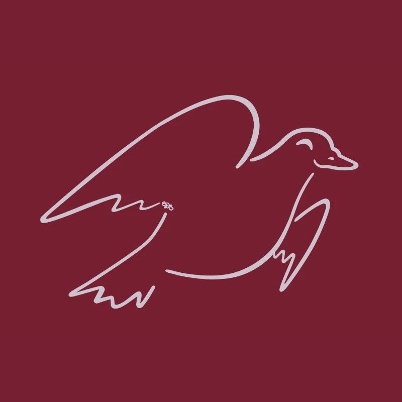 Fliegende Taube (hell)