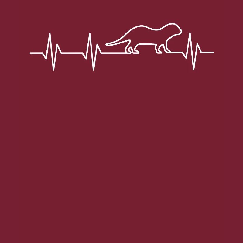 Otter otter heartbeat pulse rate gift