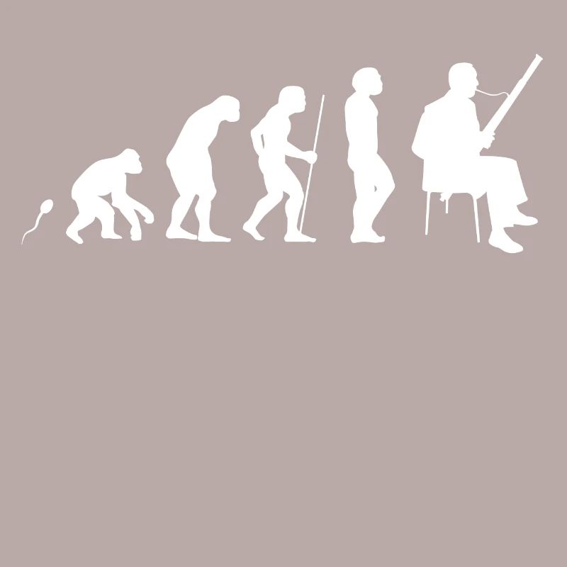 Fagott Evolution Fun Shirt