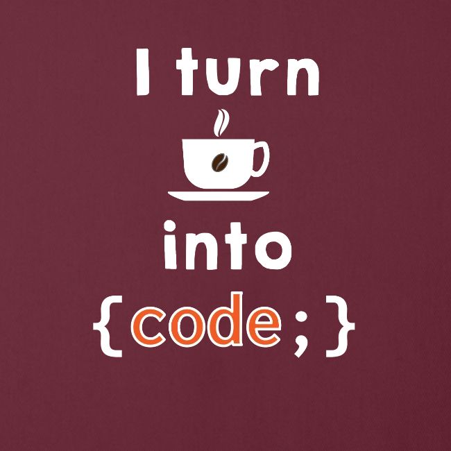 I turn coffee into code light
