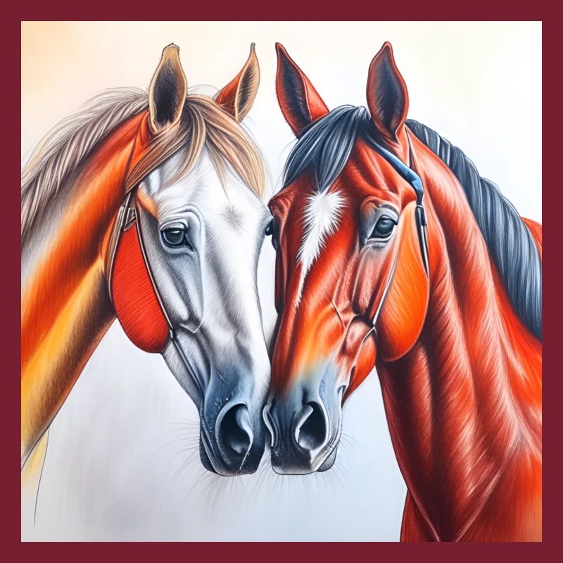 Horse's head#Horses