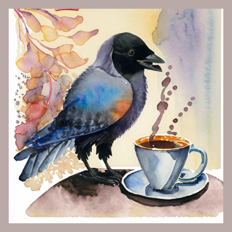 Jackdaw with Jackdaw