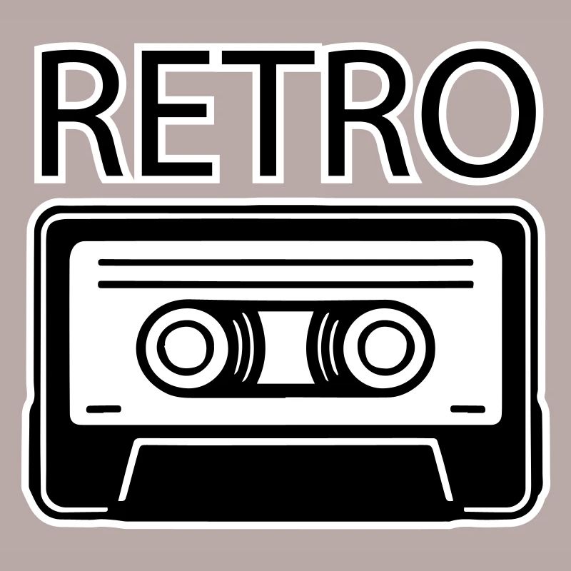 Oldschool Cassette - RETRO Design