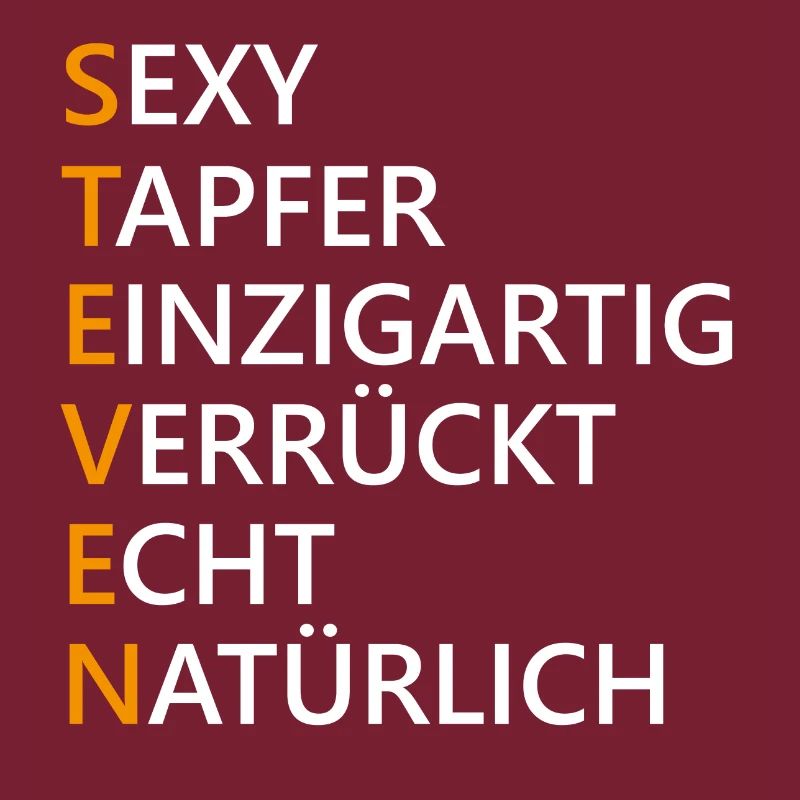 Steven Name Geschenk