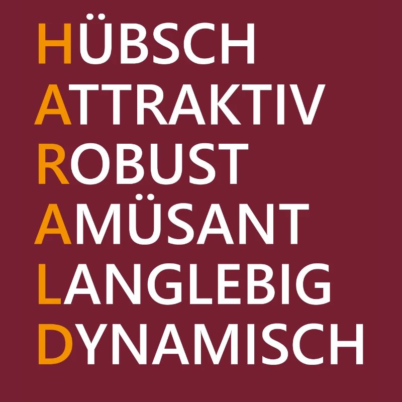 Harald Name Geschenk