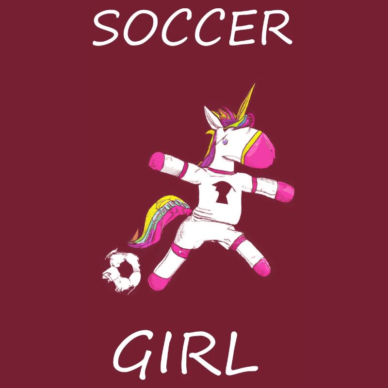 Fußball Einhorn Spruch Mädchen