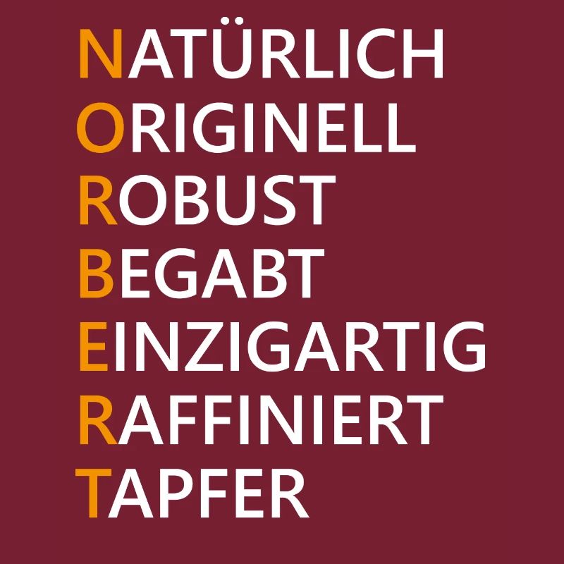 Norbert Name Geschenk