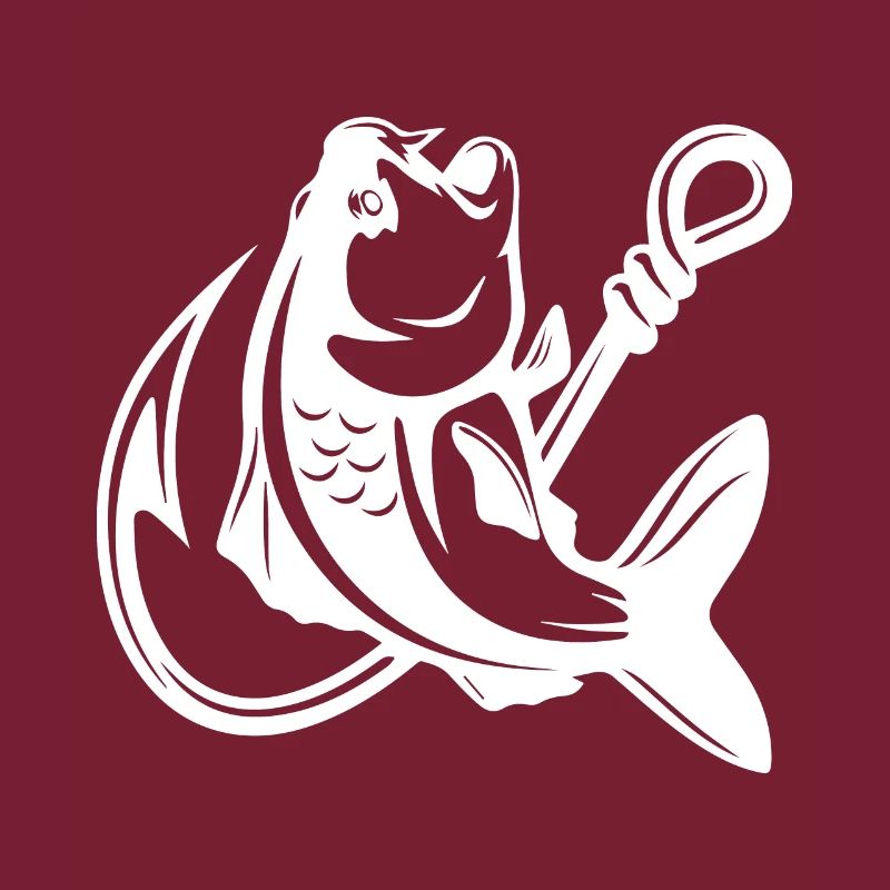Fish hook carp fish