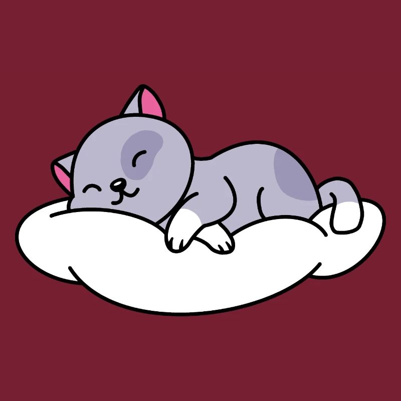 Chat Dormir mignon