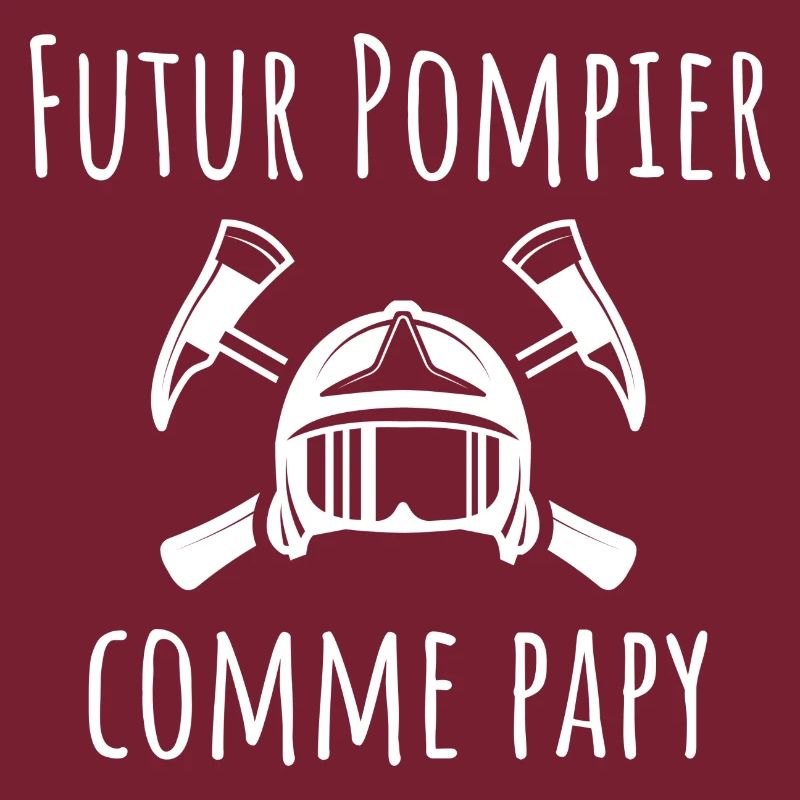 Futur Pompier Comme Papy Cadeau Bébé
