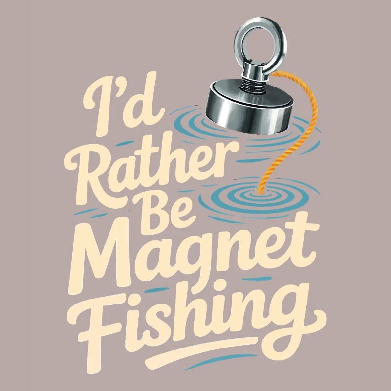 I'd rather magnet fish