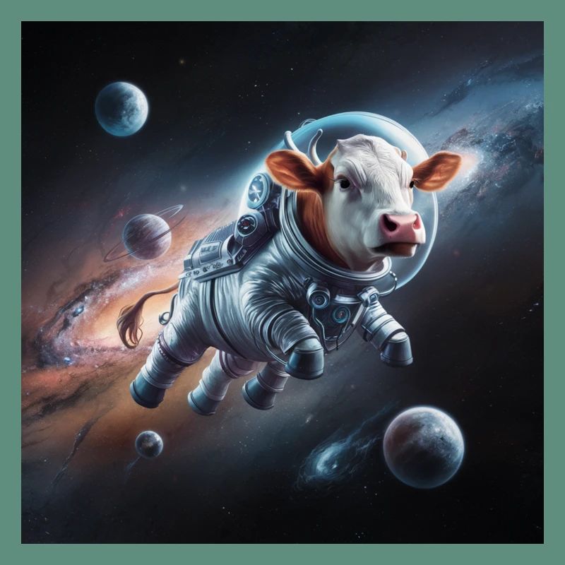 Vache de l’espace