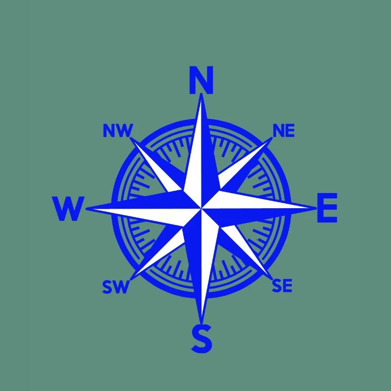 Nautik Windrose Seefahrt Schiff Navigation Maritim