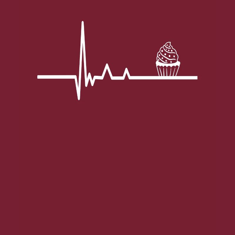 Bäcker Konditor Herzfrequenz Muffin Pulsschlag