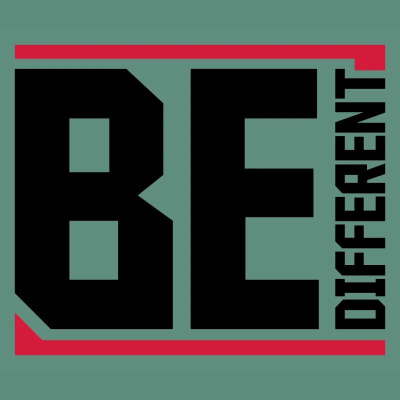 Soyez différent Logo Design