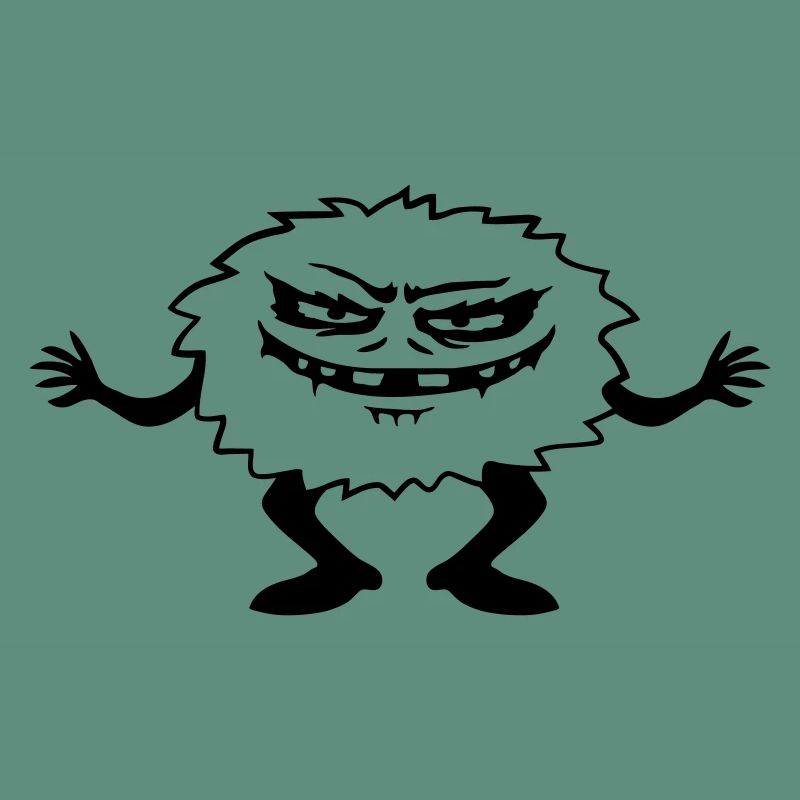 Horror Monster Creepy Comic