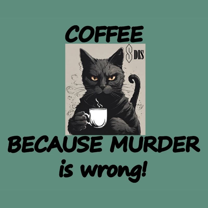 Katze COFFEE, because murder is wrong!