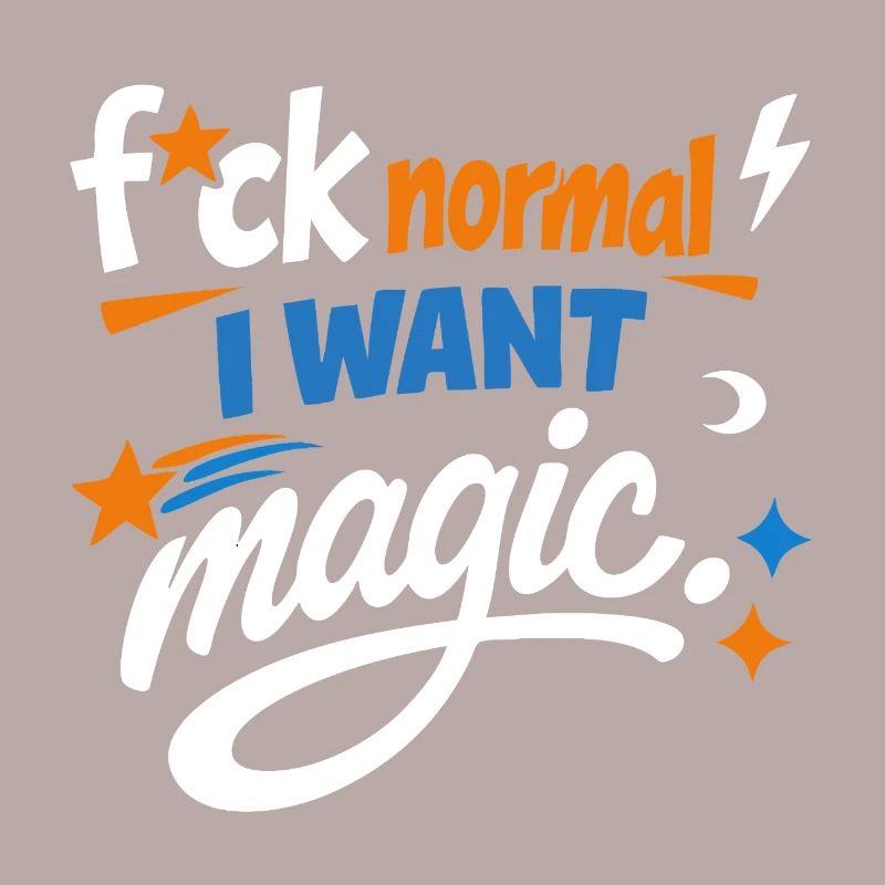 Magic instead of normality: Courageously colourful