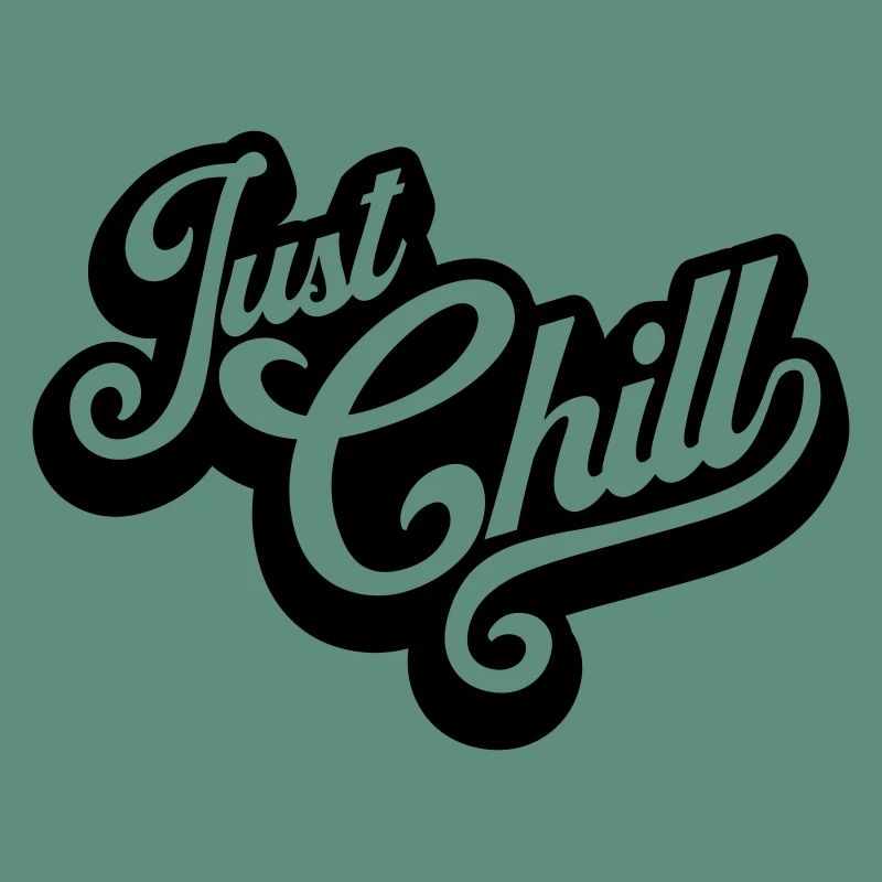 Just Chill Text Logo