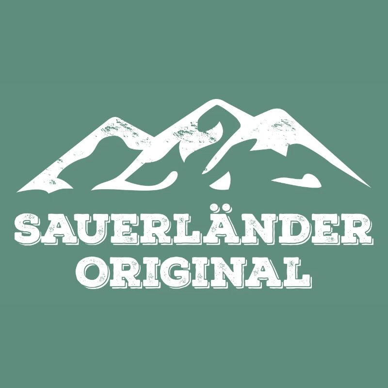 Sauerland Spruch Sauerländer Original