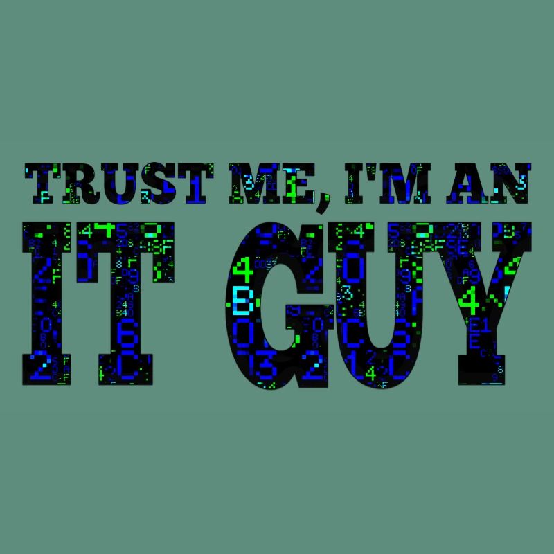 IT-Typ Unterstützung Geek Computer Computer Geek Techniker