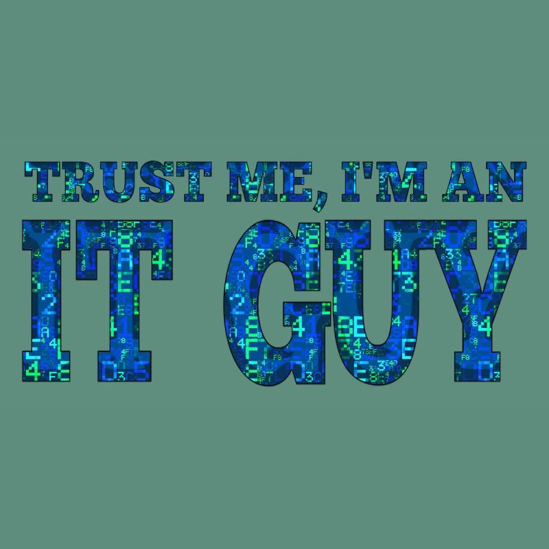 IT guy support geek computer computer geek technician