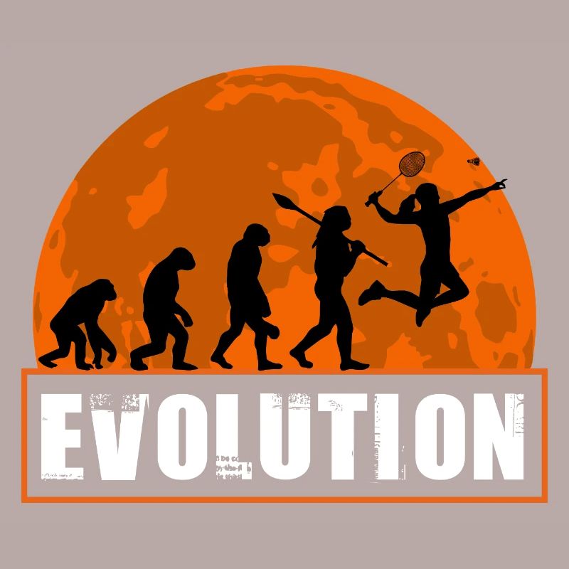 Badminton Evolution Player Smash Schläger Sportkunst