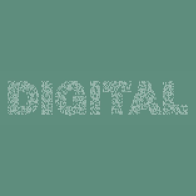 Digital à partir de zéro et un