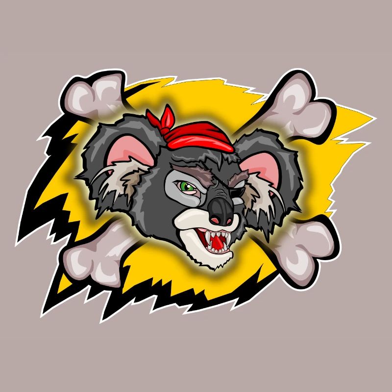 Evil Koala Bear Attack