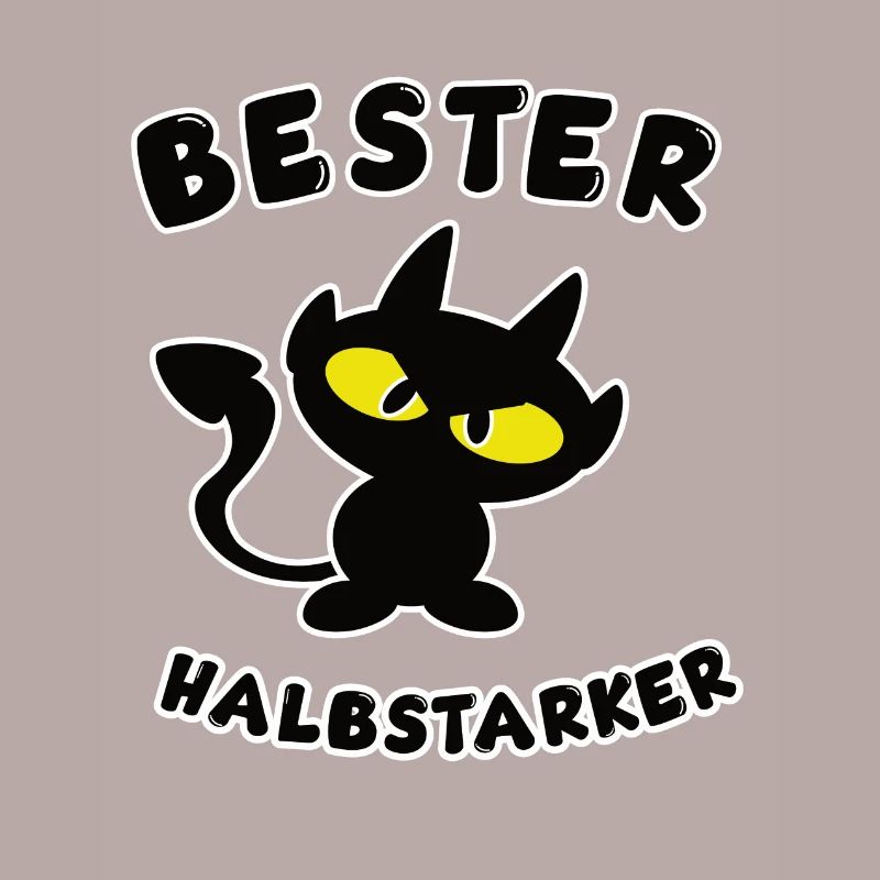 cooles bester Halbstarker Design