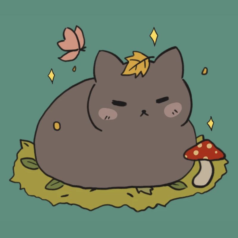 Herbst-Katze