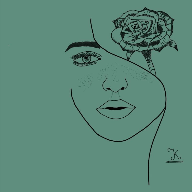 Visage Fleurissant