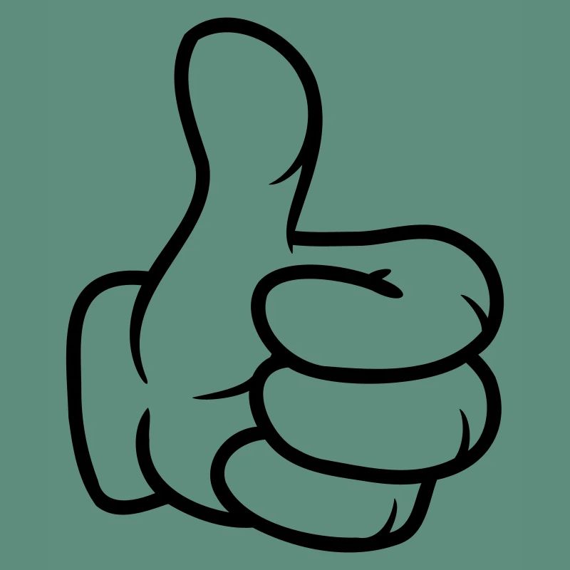 Thumbs up Comic Hand