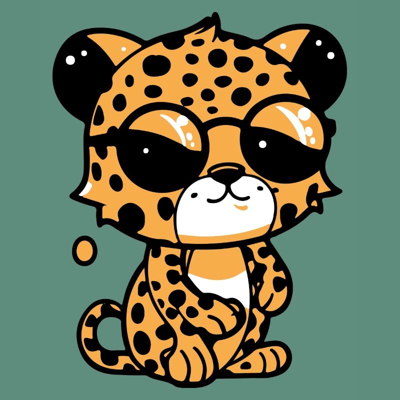 Zoolto der Leopard