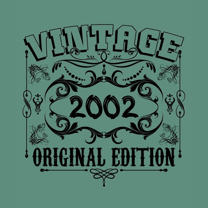2002| Vintage Aged Original 2002 Geburtstagsgeschenk