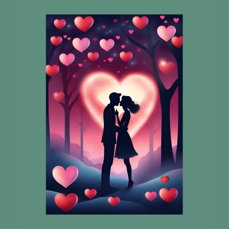 Baiser de la Saint-Valentin