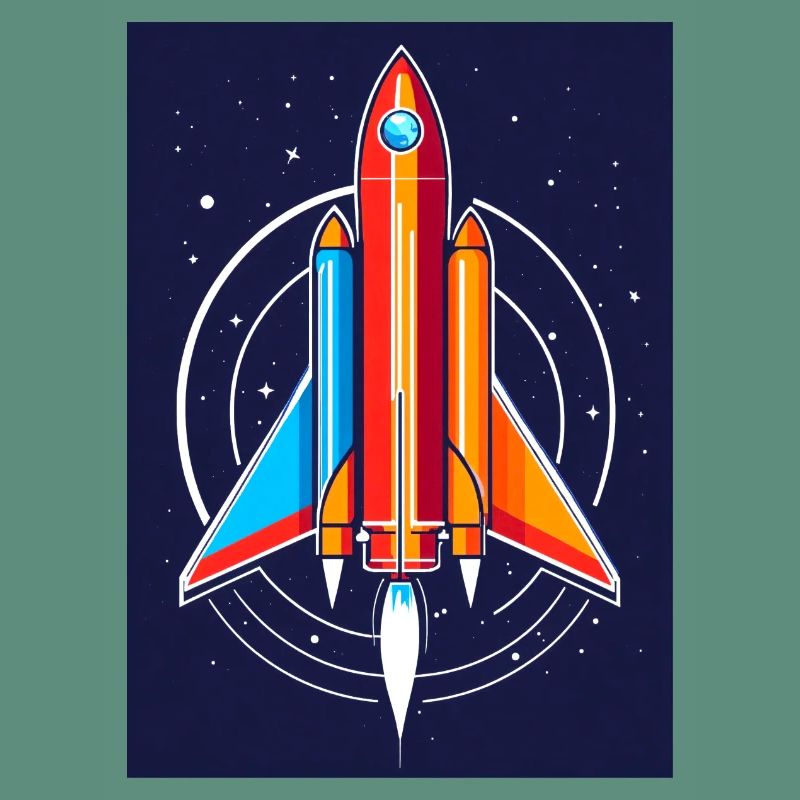 Fusée conquête spatiale