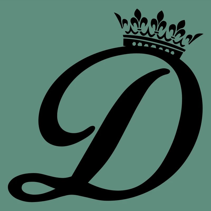 letter D crown