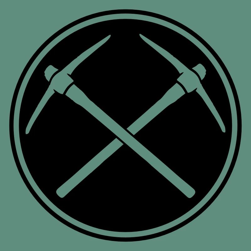design circle stamp button round 2 cross logo pick