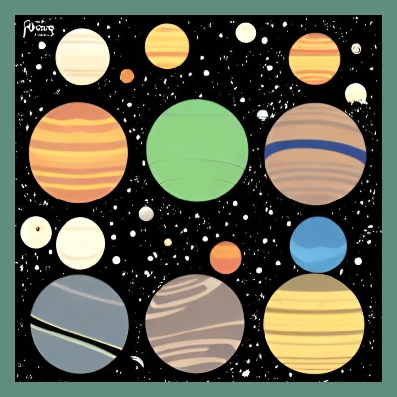 planètes dans l’espace