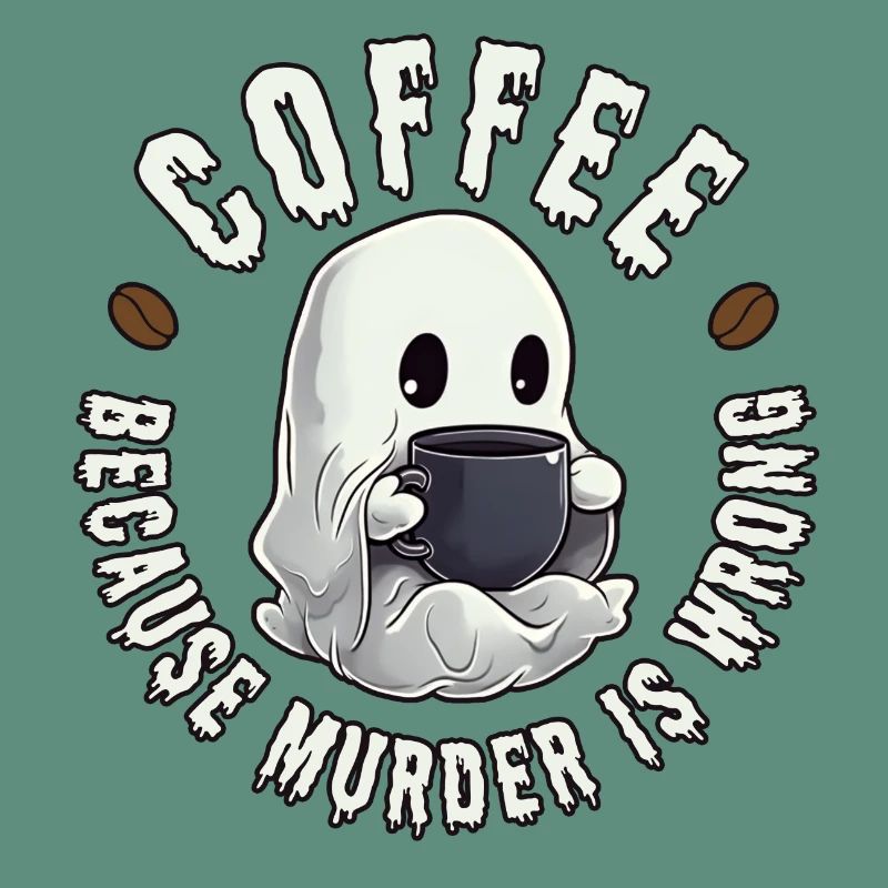 Coffee - because murder is wrong.