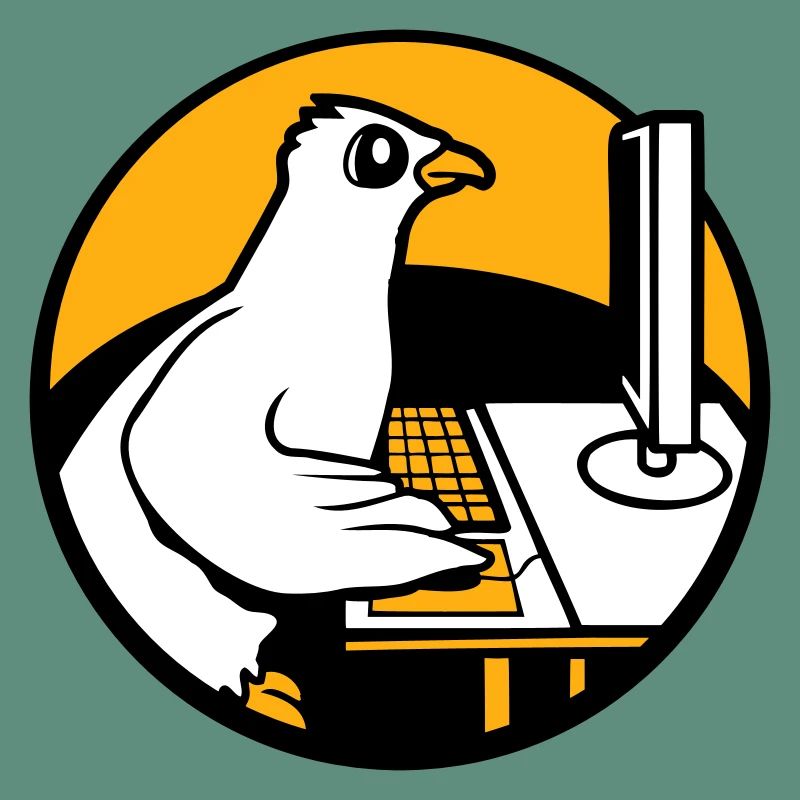 Pigeon Works Office Computer Keyboard Mouse Gamer