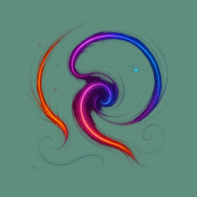 Cosmic Flow – eine Sammlung von lebendigen, galaktischen
