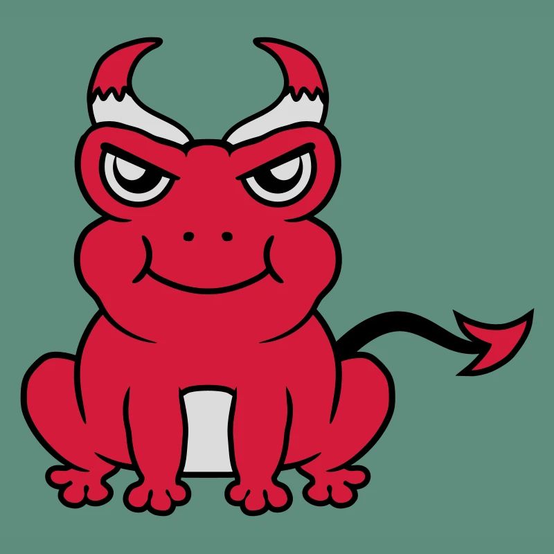 Devil Horns Frog Demon