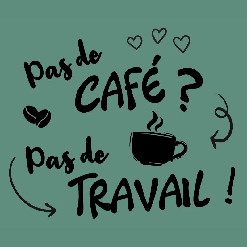 Pas de café ? Pas de travail !