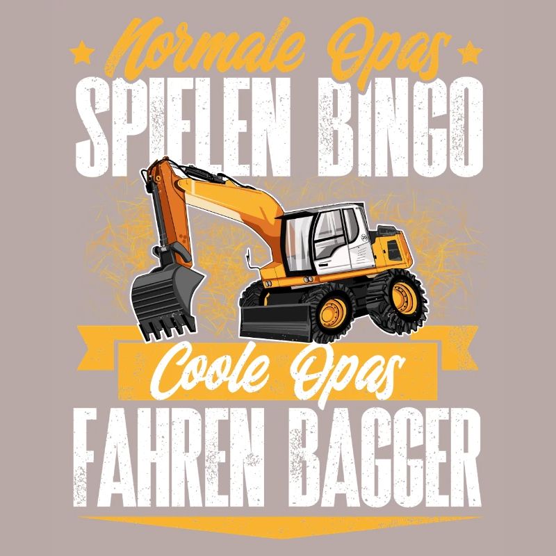 Baggerfahrer Opa