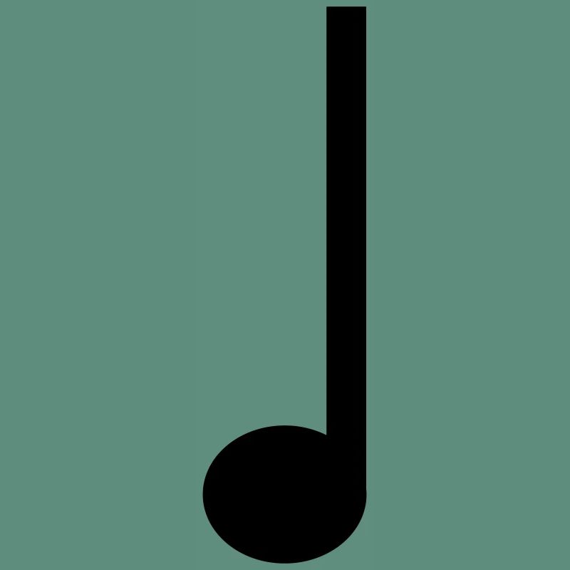 Quarter note music
