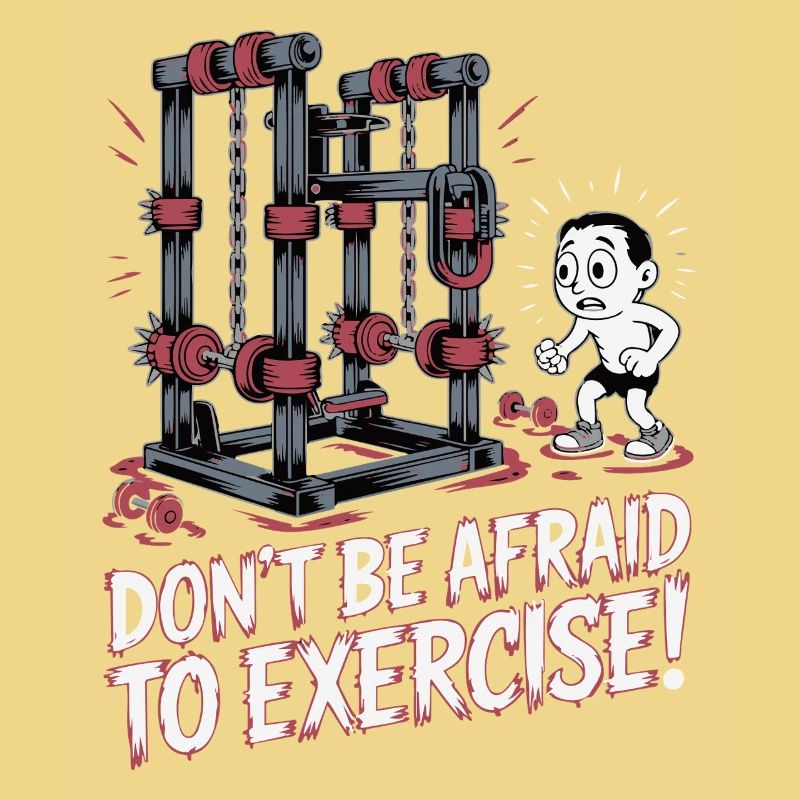 Conception de motivation de remise en forme intrépide