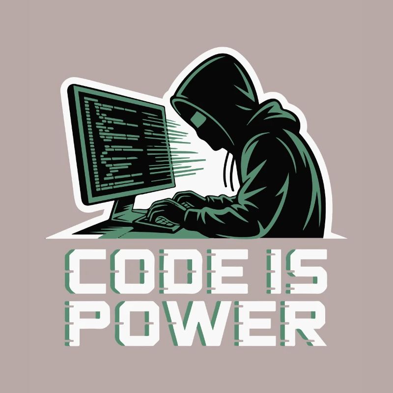 Cyber Hacker Code Unendliches Design